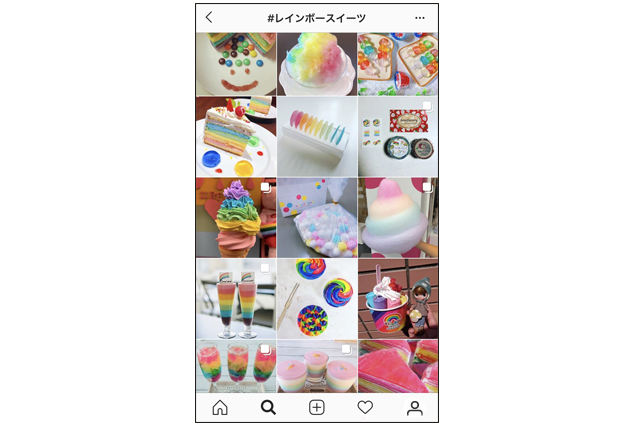 文句なしにかわいい「レインボースイーツ」!