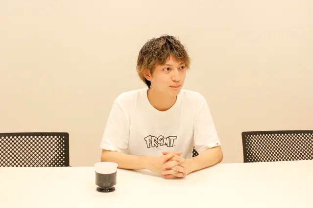 悩んでいる時期を振り返る河野聡太さん