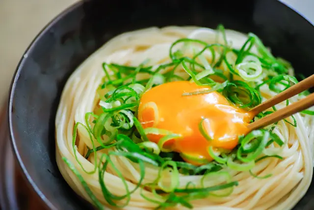 釜たま風そうめん
