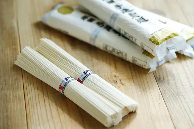 夏の定番「そうめん」