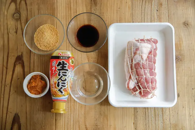 ズボラ焼豚の材料