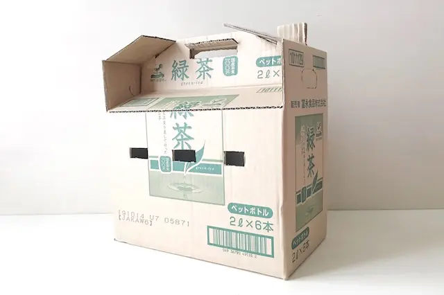 ダンボールで作るペットキャリーが完成!