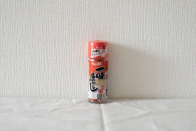 コンビニで買える!疲労感に効果が期待できるコンビニ商品 一味唐辛子