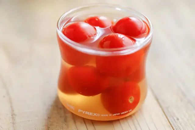 一人暮らし作り置きレシピ「ミニトマトのピクルス」