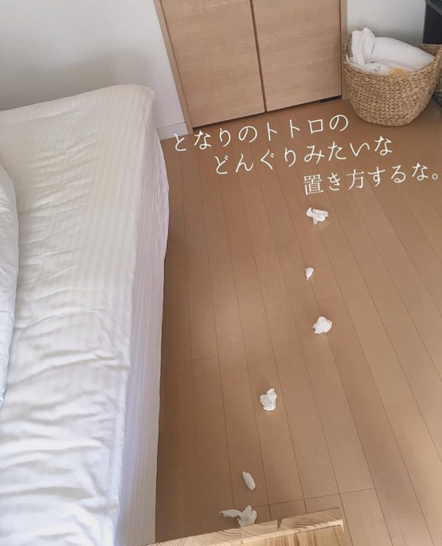 ティッシュの道しるべ
