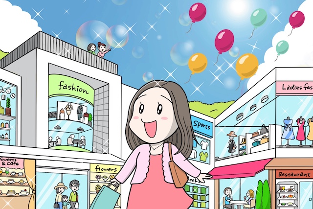 さいたま市の住みやすさ②ショッピングモールが多い