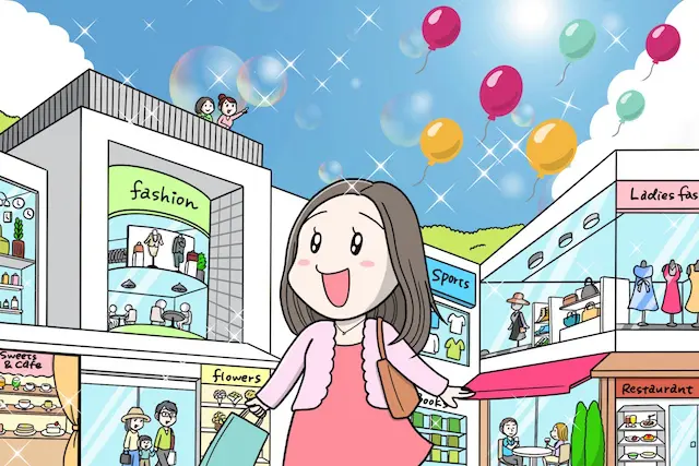 さいたま市の住みやすさ②ショッピングモールが多い