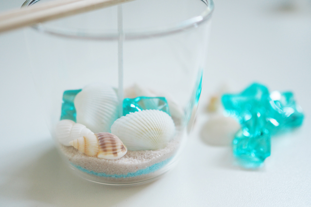 100均材料で 貝殻ジェルキャンドル の作り方 夏のインテリアを涼しげに Chintai情報局