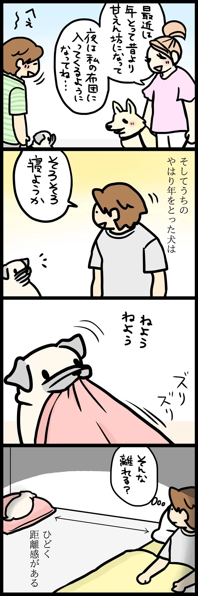 【パグ犬のいる家】めーとの生活(18)「密の理由」