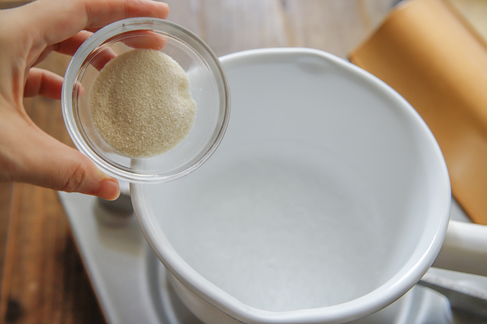 【牛乳パックで超簡単!】ひんやりぷるん!フルーツ寒天テリーヌの作り方 レシピ ゼリー スイーツ ダイエット 果物