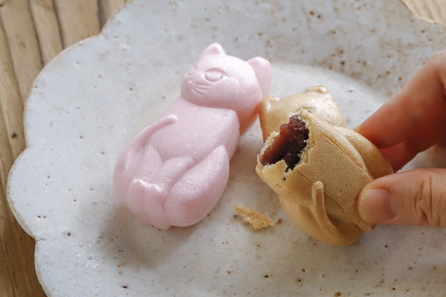 大人気ねこねこスイーツを食べ比べ!お取り寄せできる猫グルメ10選【食パン、チーズケーキだけじゃない!】 神楽坂福来猫もなか