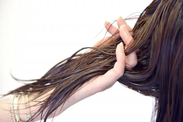 家でも専門店級の効果!? 自宅ヘッドスパのやり方を美容ライターが解説 ヘアケア 濡れた髪を持つ手