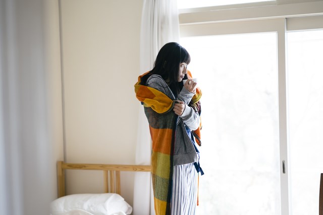部屋 寒い2