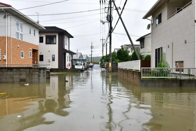 床上浸水2