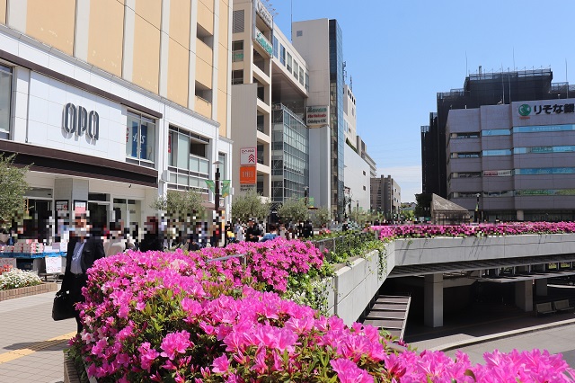 小田急小田原線「新百合ヶ丘駅」の周辺