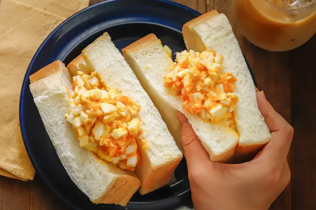 喫茶アメリカン風 たまごサンドを作ってみて!