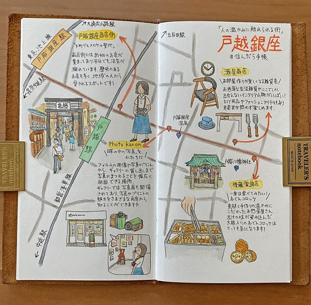 住んだら手帳 Vo 7 戸越銀座 イラストマップ By Tamyさん Chintai情報局 住んだら手帳 Vo 7 戸越銀座 イラストマップ By Tamyさん Chintai情報局