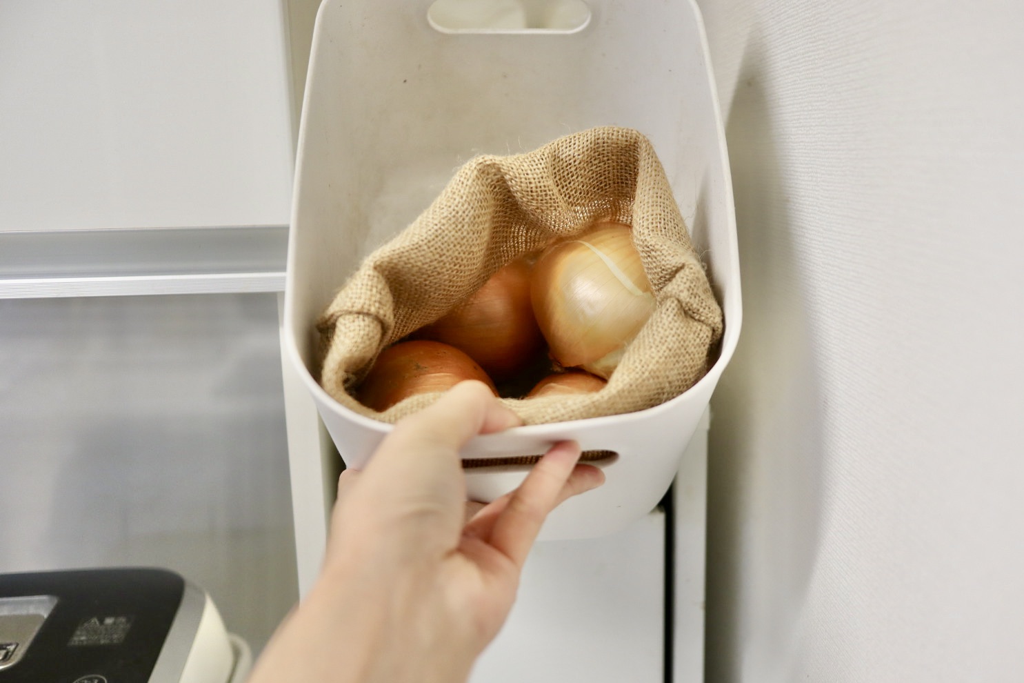 わが家では、ジュート野菜保存袋と組み合わせて使っています