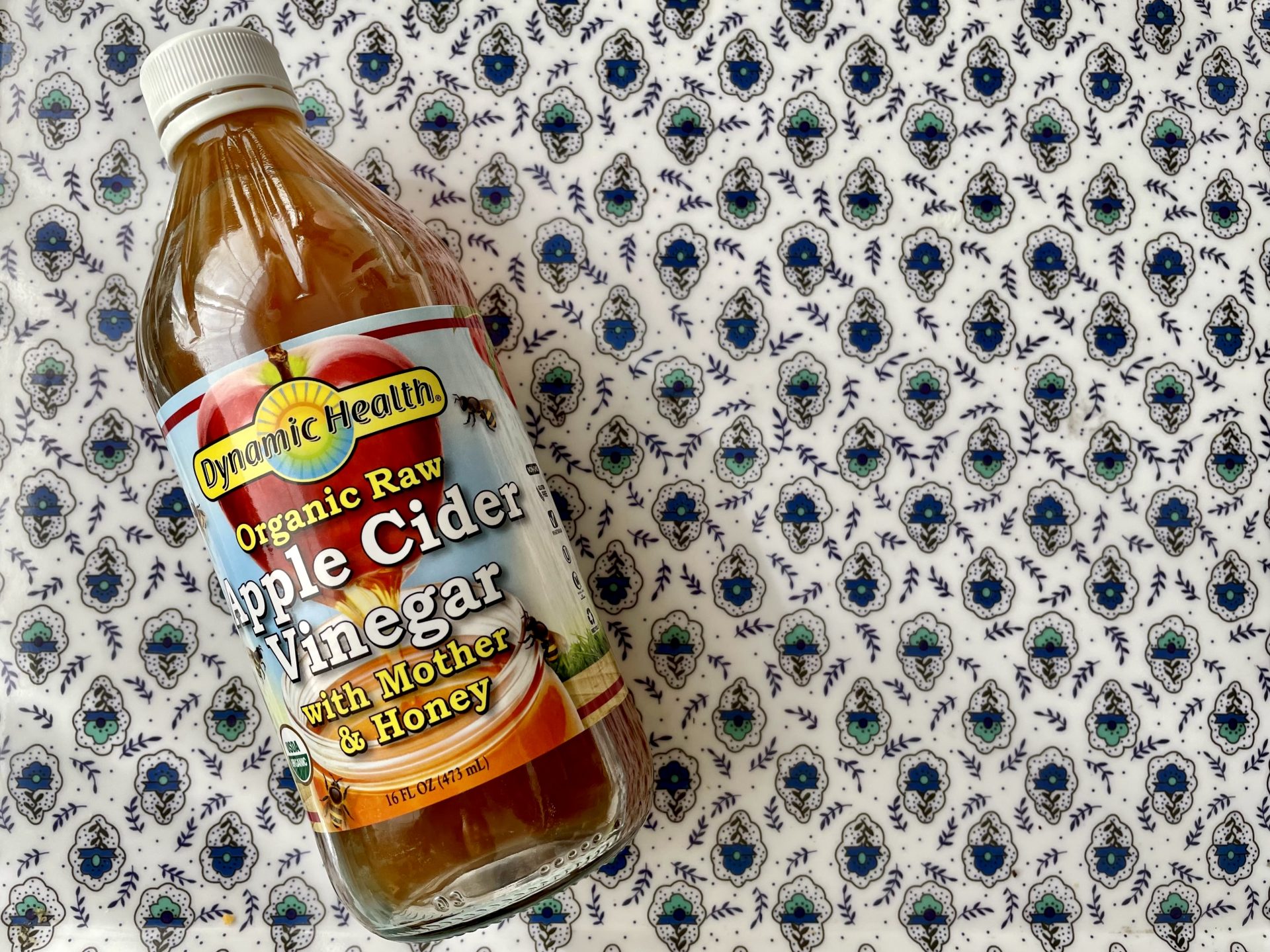  Dynamic Health Laboratories 未加工オーガニックリンゴ酢、473 ml 