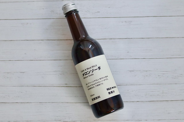 【無印良品】おすすめの食品⑪:Cafe & Meal MUJIメロンソーダ