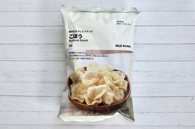 【無印良品】おすすめの食品⑫:素材を生かしたスナック ごぼう
