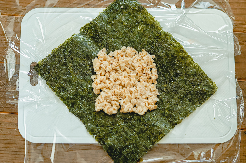 オートミール弁当 おにぎらず レシピ03