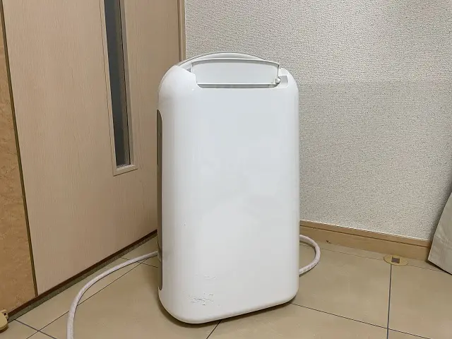 チンチラのうにたんが過ごしやすい湿度に保つための除湿機