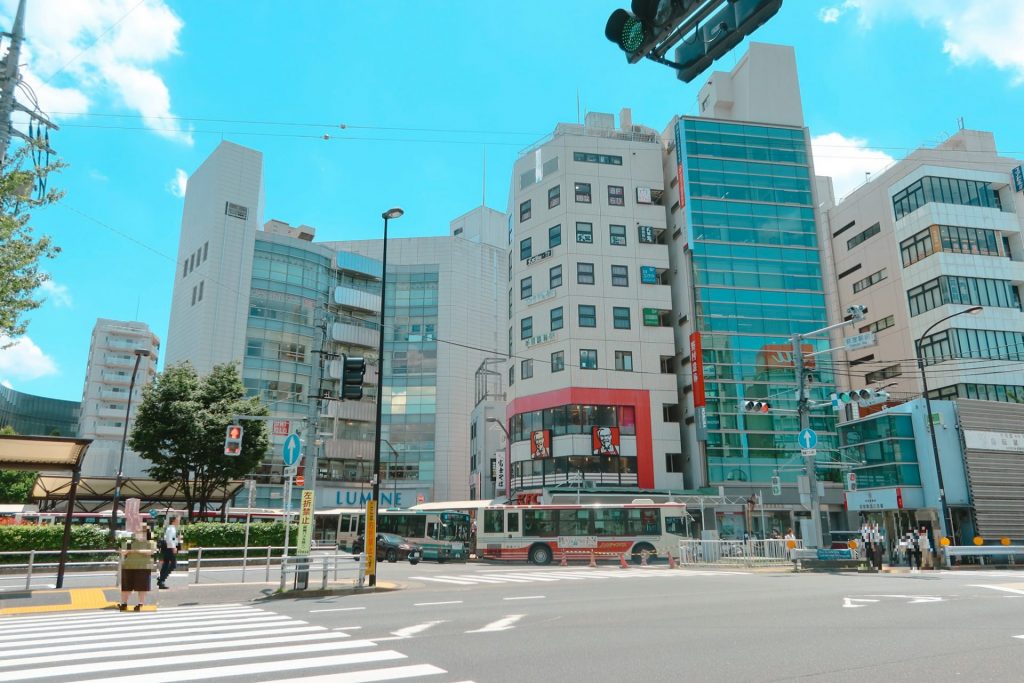 荻窪駅北口の風景