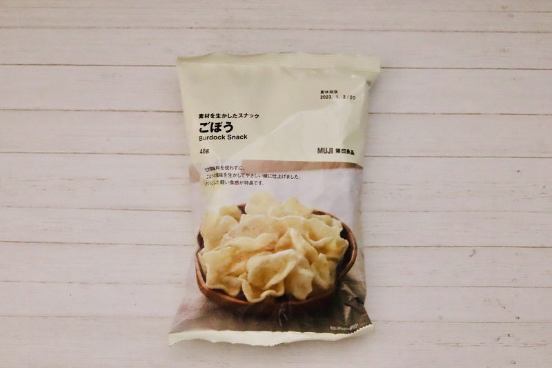 無印良品 素材を生かしたスナック ごぼう