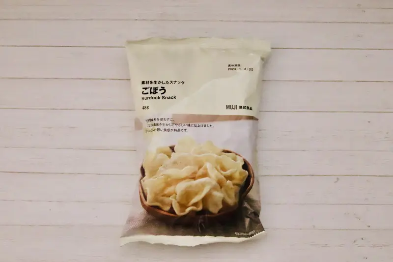 無印良品 素材を生かしたスナック ごぼう