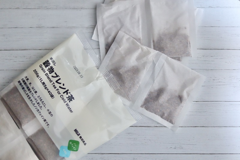 【無印良品】おすすめのドリンク③:水出し穀物茶