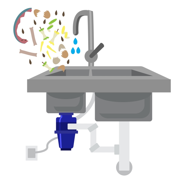 ディスポーザのイラスト