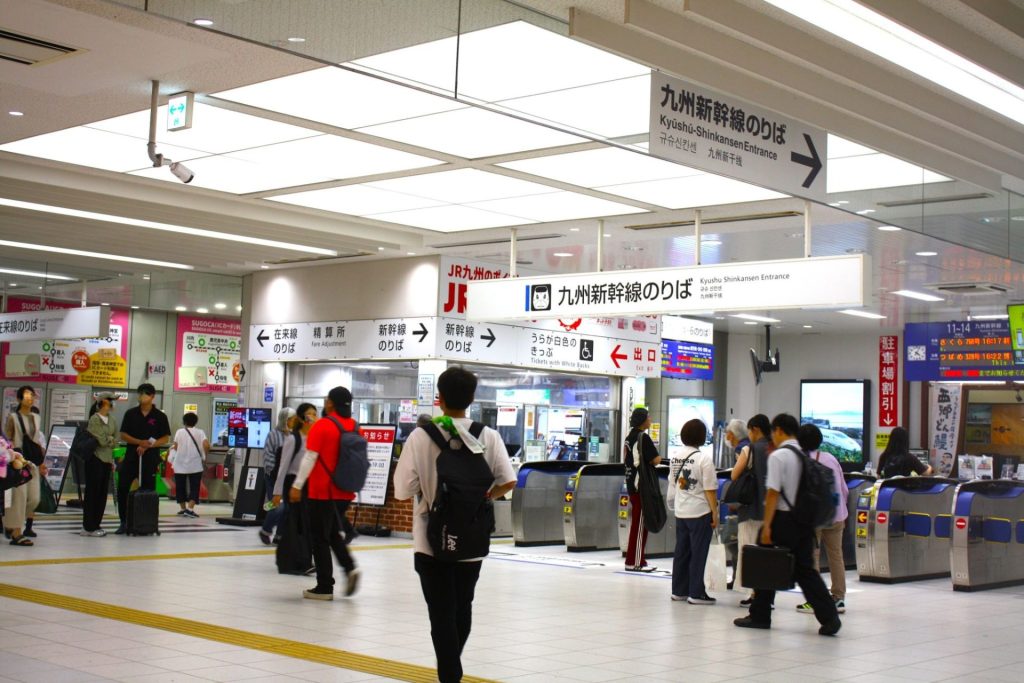 鹿児島中央駅九州新幹線のりば