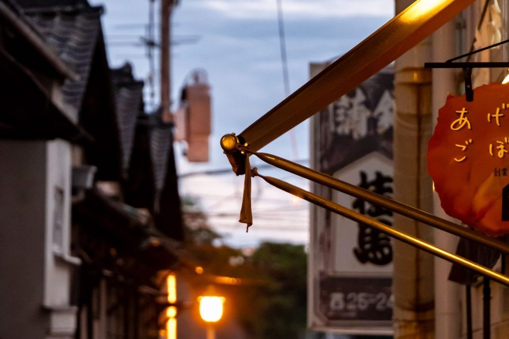 夕暮れの尾道