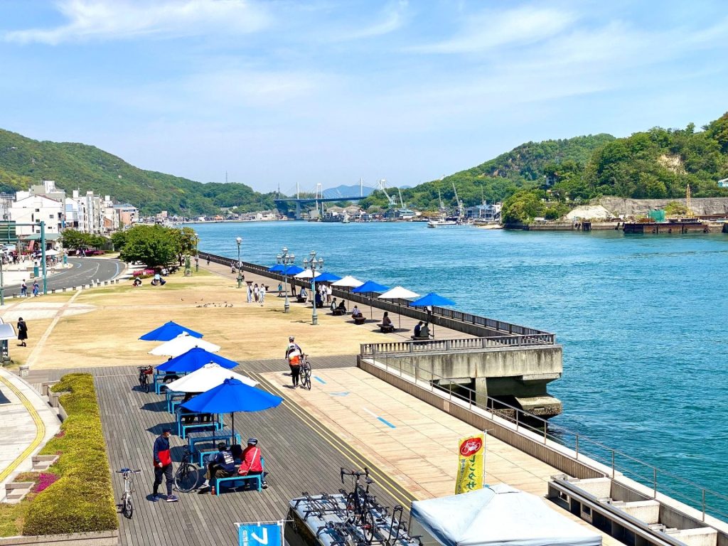 尾道駅 瀬戸内海としまなみ海道