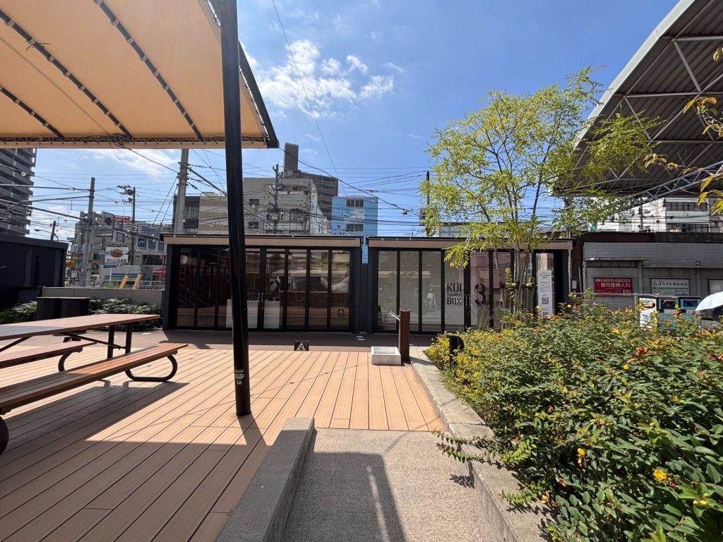 西広島駅前南口コイプレ内店舗の様子