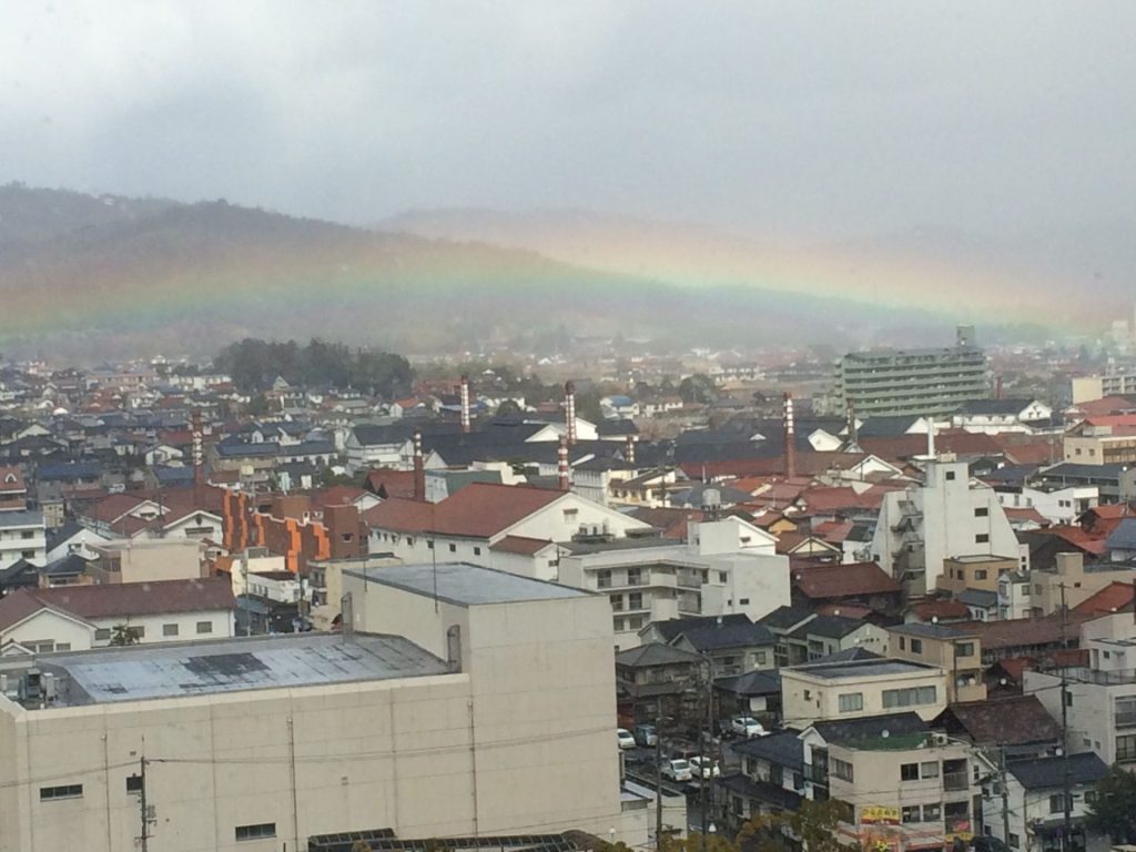 東広島の虹