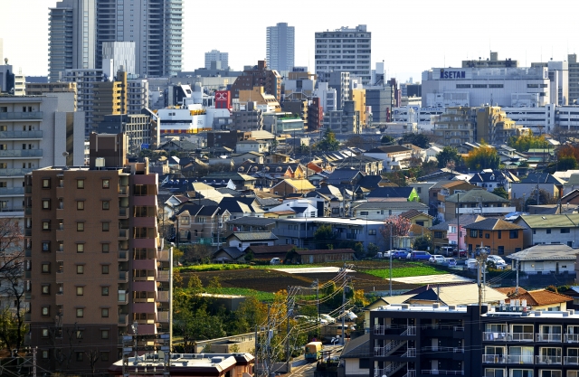 閑静な住宅街